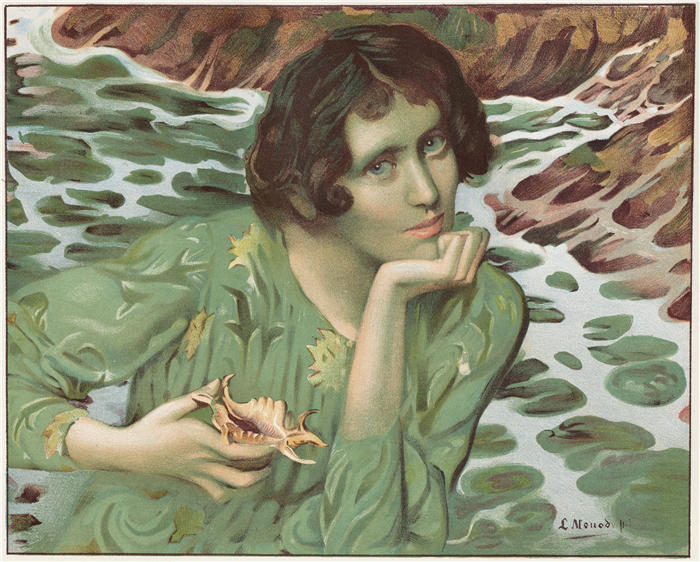 吕西安-赫克托·莫诺(Lucien-Hector Monod,法,1867-1957)-源头之声 (1899)
