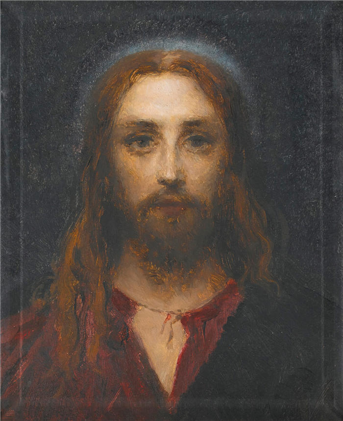 弗拉基米尔·叶戈罗维奇·马科夫斯基（Vladimir Egorovich Makovsky，俄罗斯画家）作品-《愿上帝保佑你 (1902)》