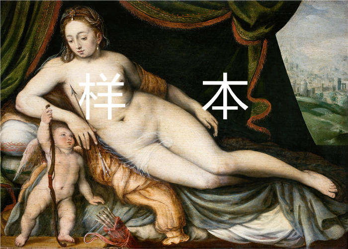 弗兰斯·弗洛里斯（Frans Floris，比利时画家）高清作品-《金星和丘比特（1560 年）》