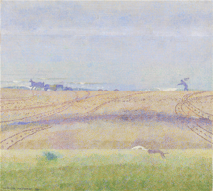 扬·托罗普（Jan Toorop，荷兰画家）作品-《迷雾之海 (1899)》