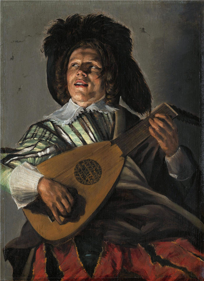 朱迪思·莱斯特（Judith Leyster，荷兰画家）高清作品-《小夜曲 (1629)》