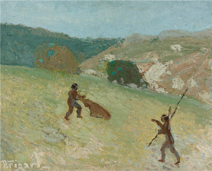 佩德罗·费加里（Pedro Figari,乌拉圭）高清作品-卡萨