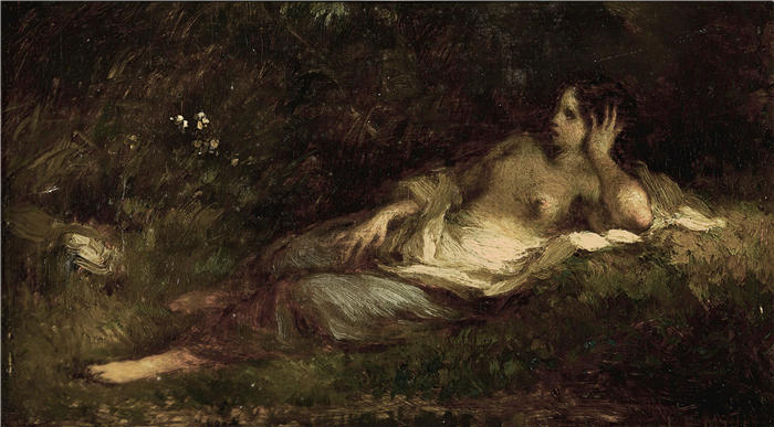 让-弗朗索瓦·米勒 (Jean-François Millet,法国画家)高清作品-《 金回购》