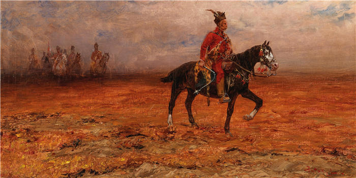 冯·索斯帕塔克(Laszlo Pataky von Sospatak,匈牙利人,1857-1912 年)匈牙利骑手