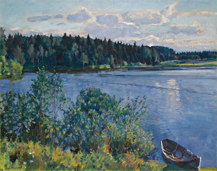 谢尔盖·阿尔塞尼耶维奇·维诺格拉多夫(Sergei Arsenievich Vinogradov)作品-那个湖