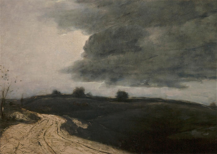 朱利安·奥尔登·威尔（Julian Alden Weir，美国画家）高清作品-《Julian Alden Weir - 景观 风景 (1880–89)》