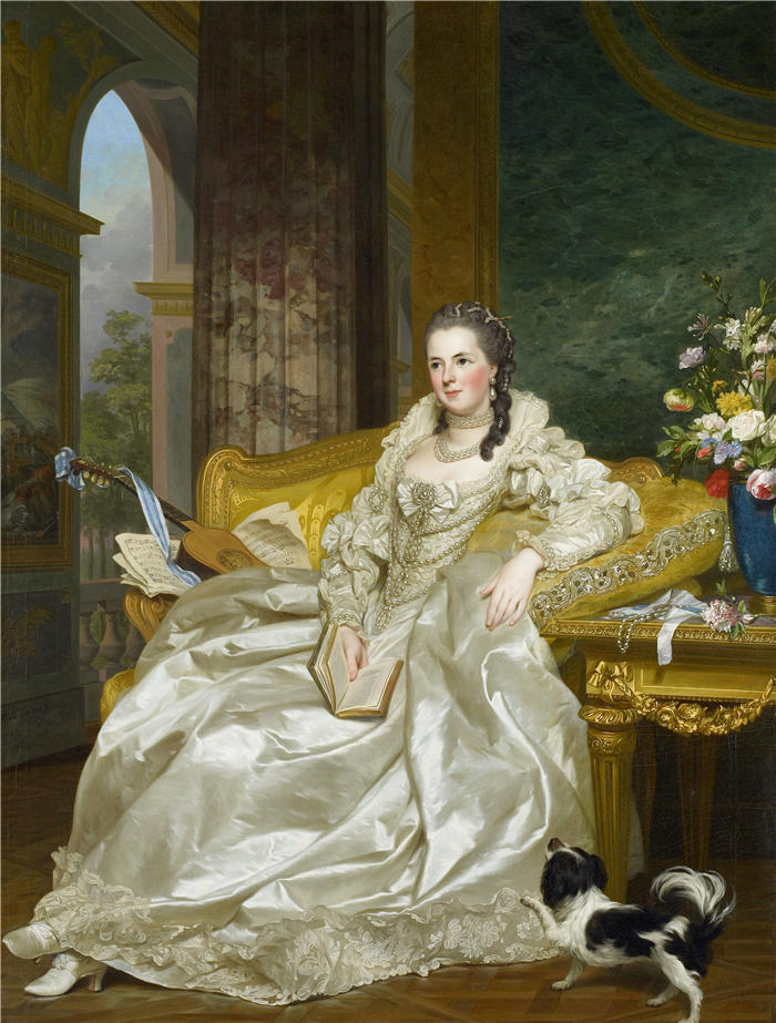 亚历山大·罗斯林（ Alexander Roslin，瑞典画家） –身着西班牙服装的伯爵夫人 d'Egmont Pignatelli (1763)