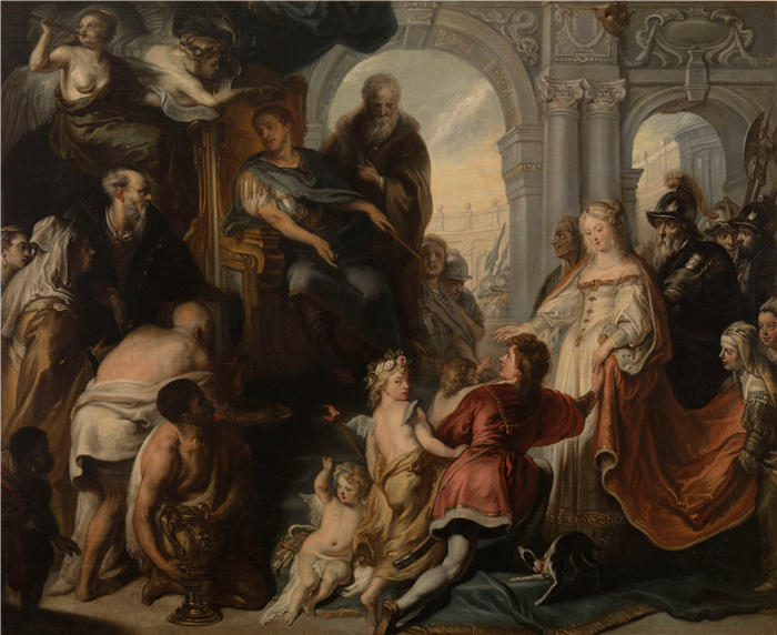 西奥多尔·范·图尔登（Theodoor van Thulden，佛兰芒画家 ）作品-Scipio Africanus 的大陆