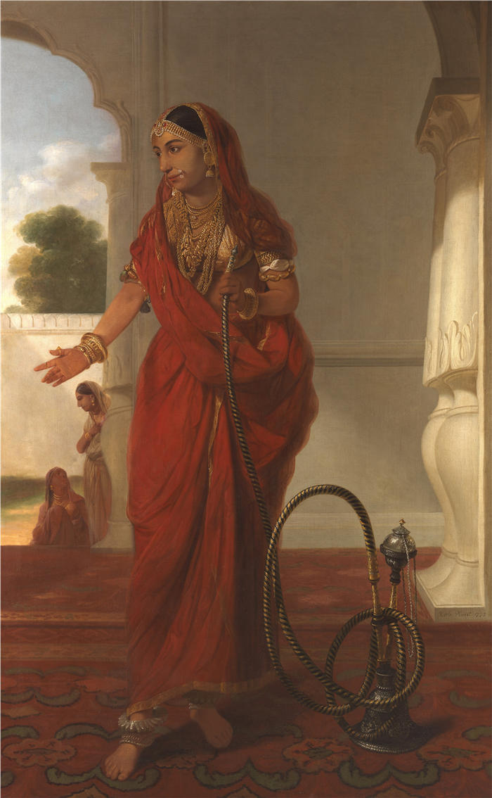 蒂莉·凯特( Tilly Kettle,英国画家)作品 –舞女