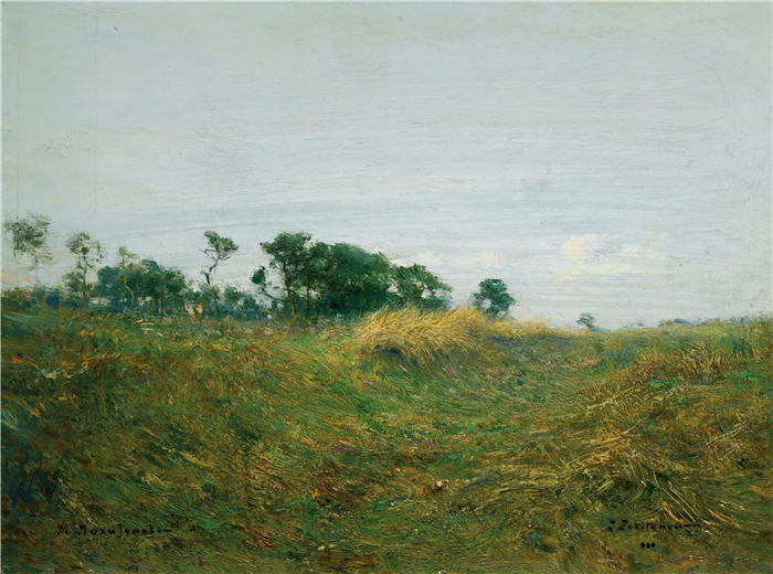 伊万·帕夫洛维奇·波希托诺夫（Ivan Pavlovich Pokhitonov，乌克兰人，1851–1924 年）作品-穿过草丛的路径（1896）