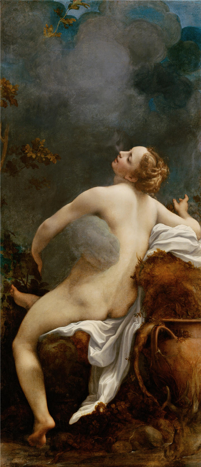 科雷焦（Correggio，意大利画家）高清作品-《木星和木卫一 (1520 - 1540)》