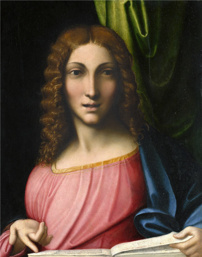 科雷焦（Correggio，意大利画家）高清作品-《救世主（约 1515 年）》