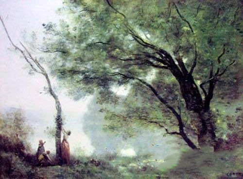 让－巴蒂斯特－卡米耶・科罗《摩特枫丹的回忆》