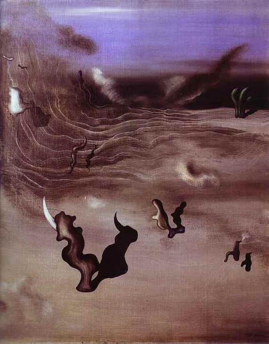 伊夫·坦吉（Yves Tanguy）作品-“风”