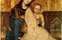 詹蒂莱·达·法布里亚诺(Gentile da Fabriano，意大利)作品-麦当娜和孩子1