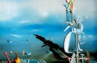 伊夫·坦吉（Yves Tanguy）作品-“无限可分”