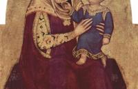 詹蒂莱·达·法布里亚诺(Gentile da Fabriano，意大利)作品-麦当娜1