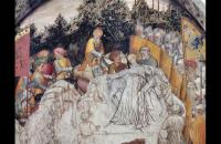 詹蒂莱·达·法布里亚诺(Gentile da Fabriano，意大利)作品-凉廊（罗马的建立）2