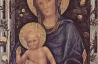 詹蒂莱·达·法布里亚诺(Gentile da Fabriano，意大利)作品-麦当娜和孩子