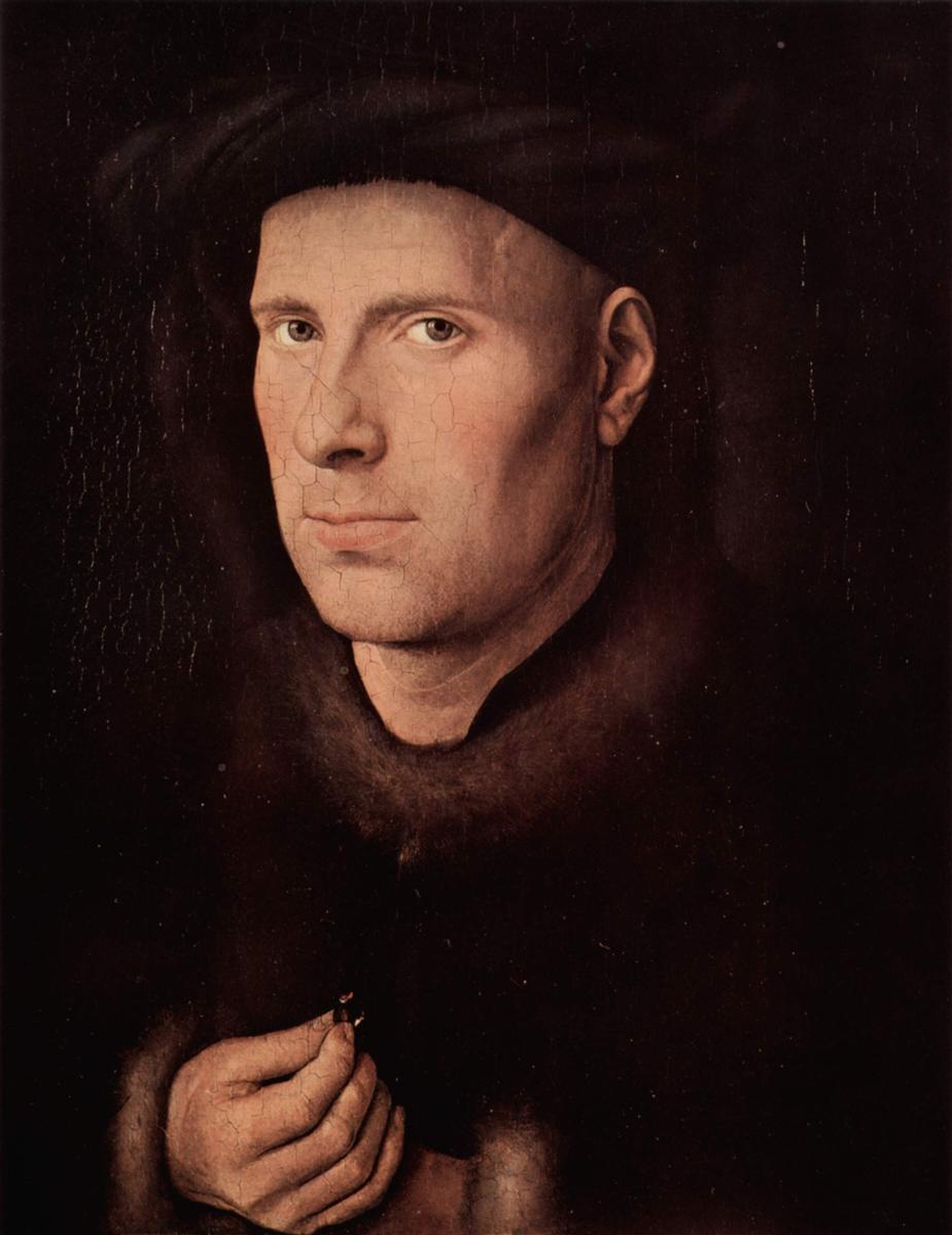 扬·范·埃克（Jan van Eyck，荷兰画家 ， 1390 - 1441 年）作品-Jan de Leeuw 的肖像
