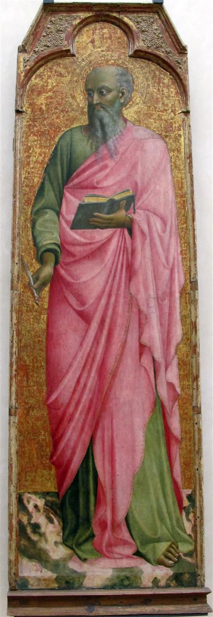 伊尔·萨塞塔 (Stefano di Giovanni，1392-1450，意大利画家)作品-圣约翰福音传教士