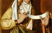 罗伯特·坎平（Robert Campin，1375-1444 年，佛兰芒画家）作品-萨米安女巫