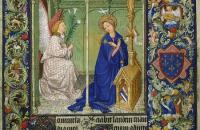 林堡兄弟（Gebroeders van Limburg，1385 – 1416 年，荷兰画家）作品-报喜