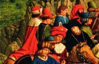 扬·范·埃克（Jan van Eyck，荷兰画家 ， 1390 - 1441 年）作品-根特祭坛（详细）6