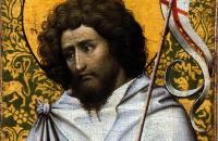 罗伯特·坎平（Robert Campin，1375-1444 年，佛兰芒画家）作品-施洗者圣约翰