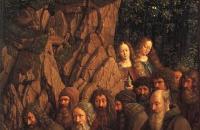 扬·范·埃克（Jan van Eyck，荷兰画家 ， 1390 - 1441 年）作品-根特祭坛（详细）