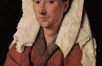 扬·范·埃克（Jan van Eyck，荷兰画家 ， 1390 - 1441 年）作品-玛格丽特·范·艾克的肖像