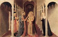 弗拉·安杰利科（Fra Angelico，意大利，1400-1455）作品-基督在圣殿中的介绍