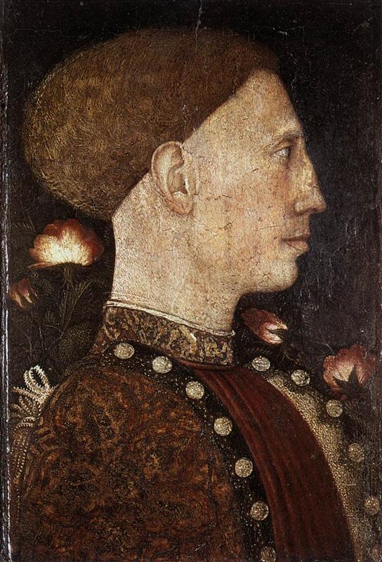 皮萨内洛 (Pisanello，1395 – 1455，意大利)作品-麦当娜和鹌鹑
