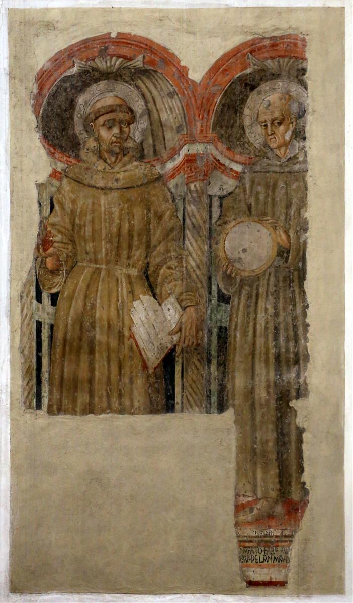 洛·谢吉亚（Lo Scheggia，1406-1486，意大利画家）作品-圣洛伦佐教堂（圣乔瓦尼瓦尔达诺），托斯卡纳，意大利