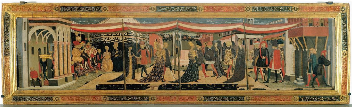 洛·谢吉亚（Lo Scheggia，1406-1486，意大利画家）作品-卡松阿迪马里