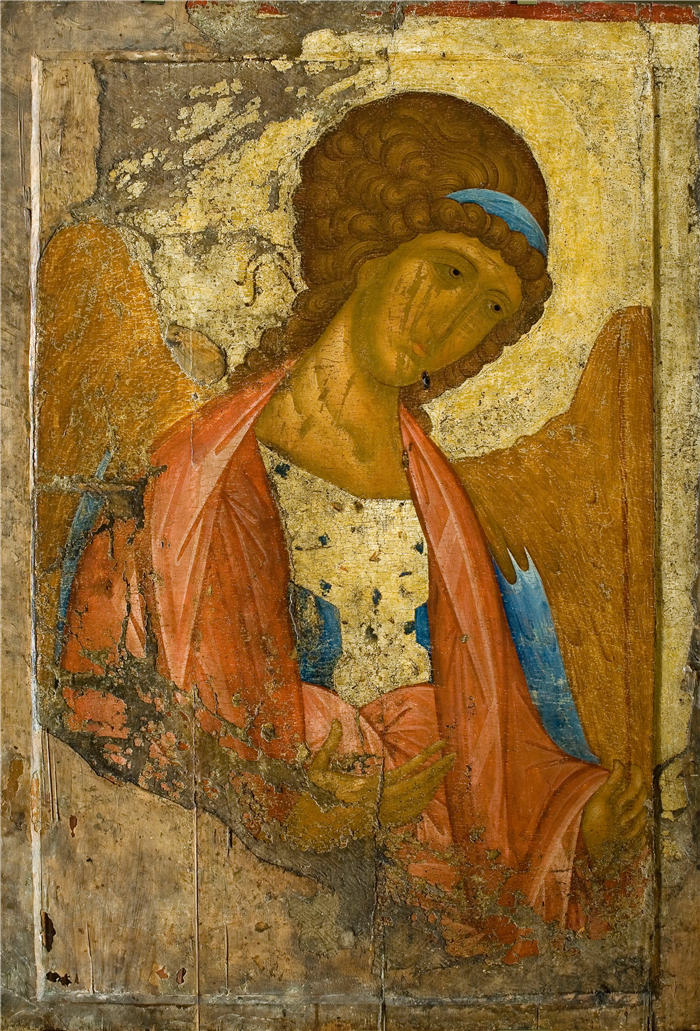 安德烈·鲁布廖夫（Andrei Rublev，俄罗斯，1360 - 1430）作品-大天使迈克尔