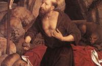 汉斯·梅姆林（Hans Memling，1430 – 1494 年，德国画家）作品-圣杰罗姆