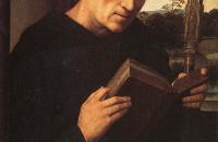 汉斯·梅姆林（Hans Memling，1430 – 1494 年，德国画家）作品-托马索·波尔蒂纳里的贝内代托肖像