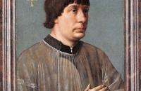 汉斯·梅姆林（Hans Memling，1430 – 1494 年，德国画家）作品-雅各布·奥布雷希特的肖像