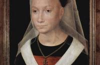 汉斯·梅姆林（Hans Memling，1430 – 1494 年，德国画家）作品-一个年轻女子的肖像