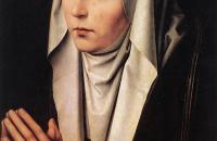 汉斯·梅姆林（Hans Memling，1430 – 1494 年，德国画家）作品-痛苦之母