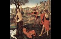 汉斯·梅姆林（Hans Memling，1430 – 1494 年，德国画家）作品-圣塞巴斯蒂安殉道