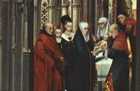 汉斯·梅姆林（Hans Memling，1430 – 1494 年，德国画家）作品-圣殿里的介绍