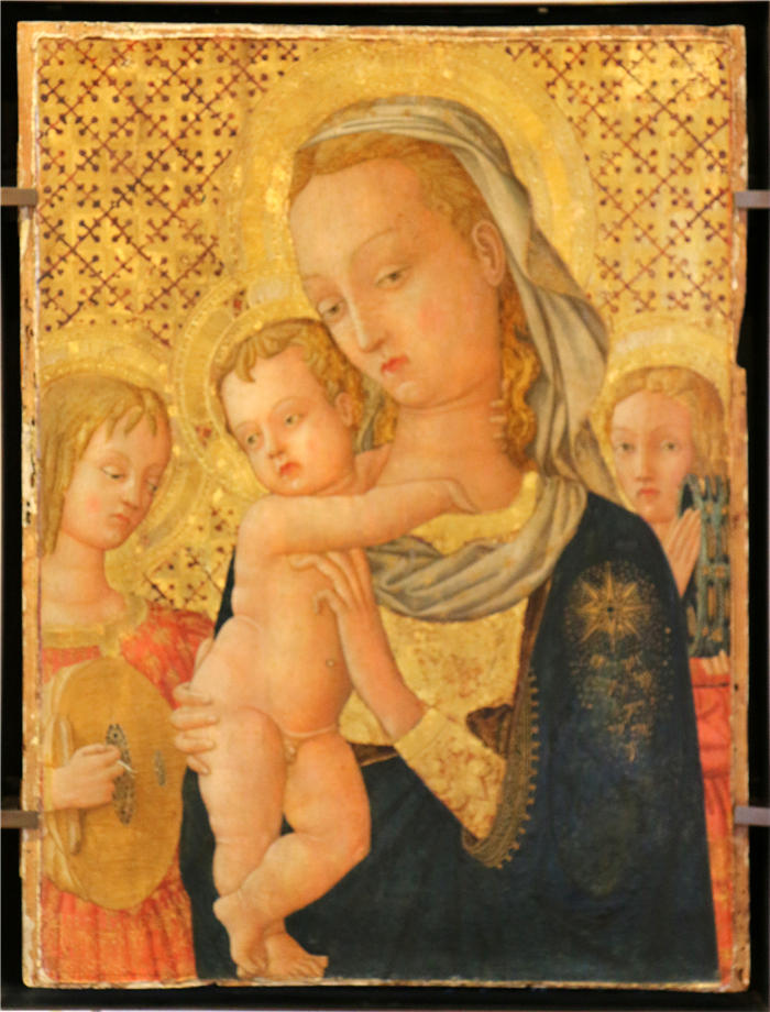 洛·谢吉亚（Lo Scheggia，1406-1486，意大利画家）作品-La Vierge Et L' Enfant