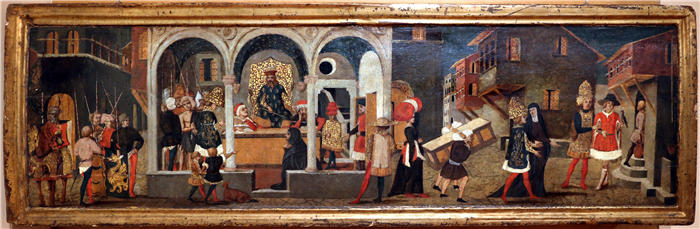 洛·谢吉亚（Lo Scheggia，1406-1486，意大利画家）作品-故事的故事