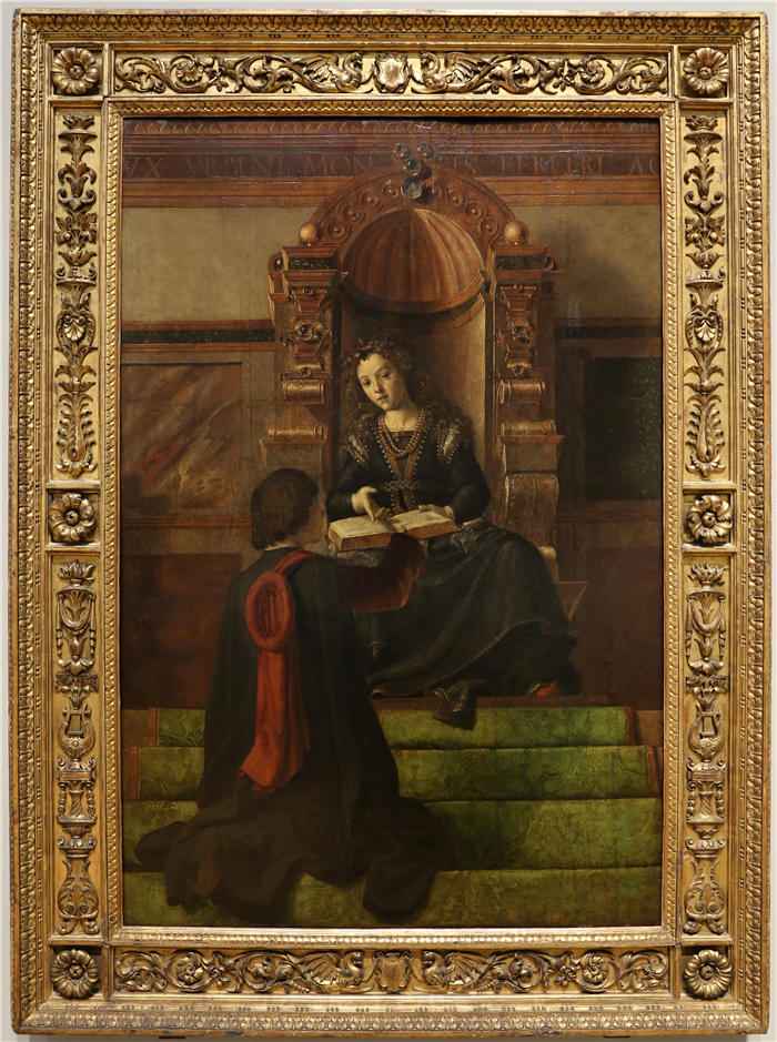 贾斯图斯·范根特（Justus van Gent，1410-1480，荷兰画家）作品-爱情寓言
