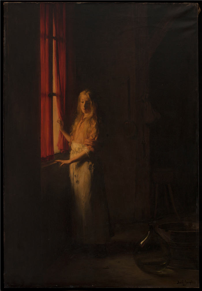 约瑟夫·贝尔(Joseph Bail ,法国,1862–1921)作品-灰姑娘 (1900)