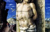 安德里亚·曼特尼亚（Andrea Mantegna，意大利画家，1431-1506）作品-圣塞巴斯蒂安