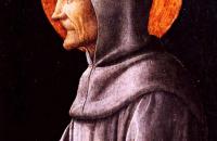 安德里亚·曼特尼亚（Andrea Mantegna，意大利画家，1431-1506）作品-锡耶纳的圣伯纳丁