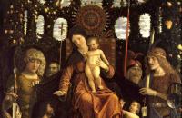 安德里亚·曼特尼亚（Andrea Mantegna，意大利画家，1431-1506）作品-胜利的圣母